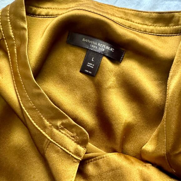 Banana Republic Serenade Silk Dolman Tunic NWT L Shirt Blouse - Picture 3 of 6